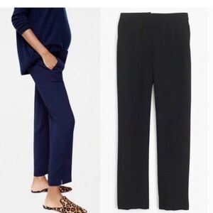 Hatch X J.Crew Easy Black Straight Leg Maternity Pants (Size 1)